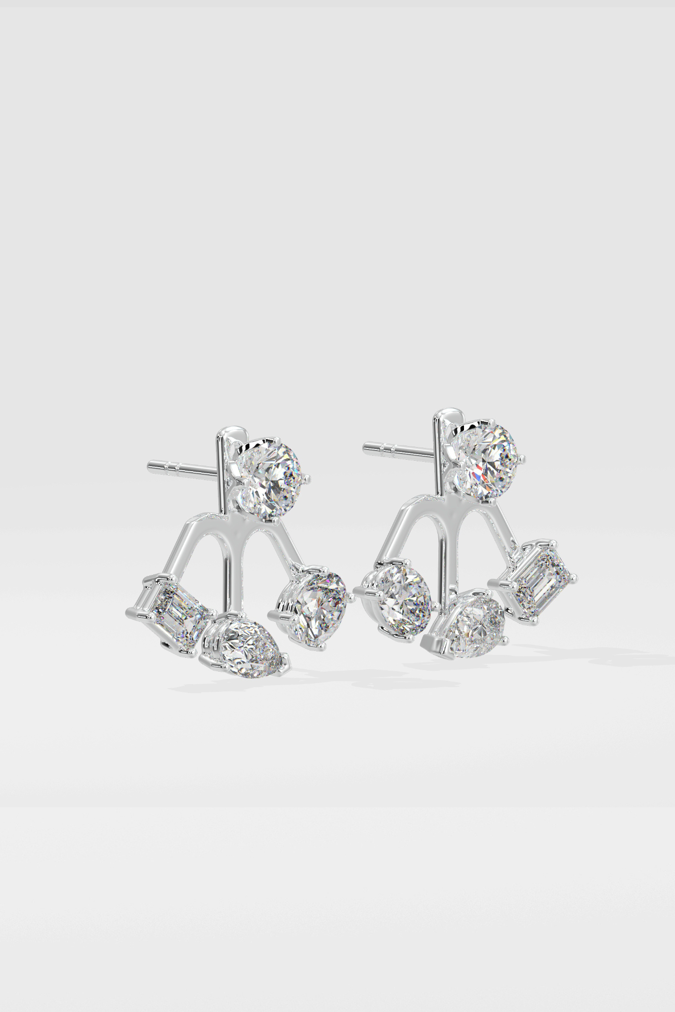 Front & Back Earrings