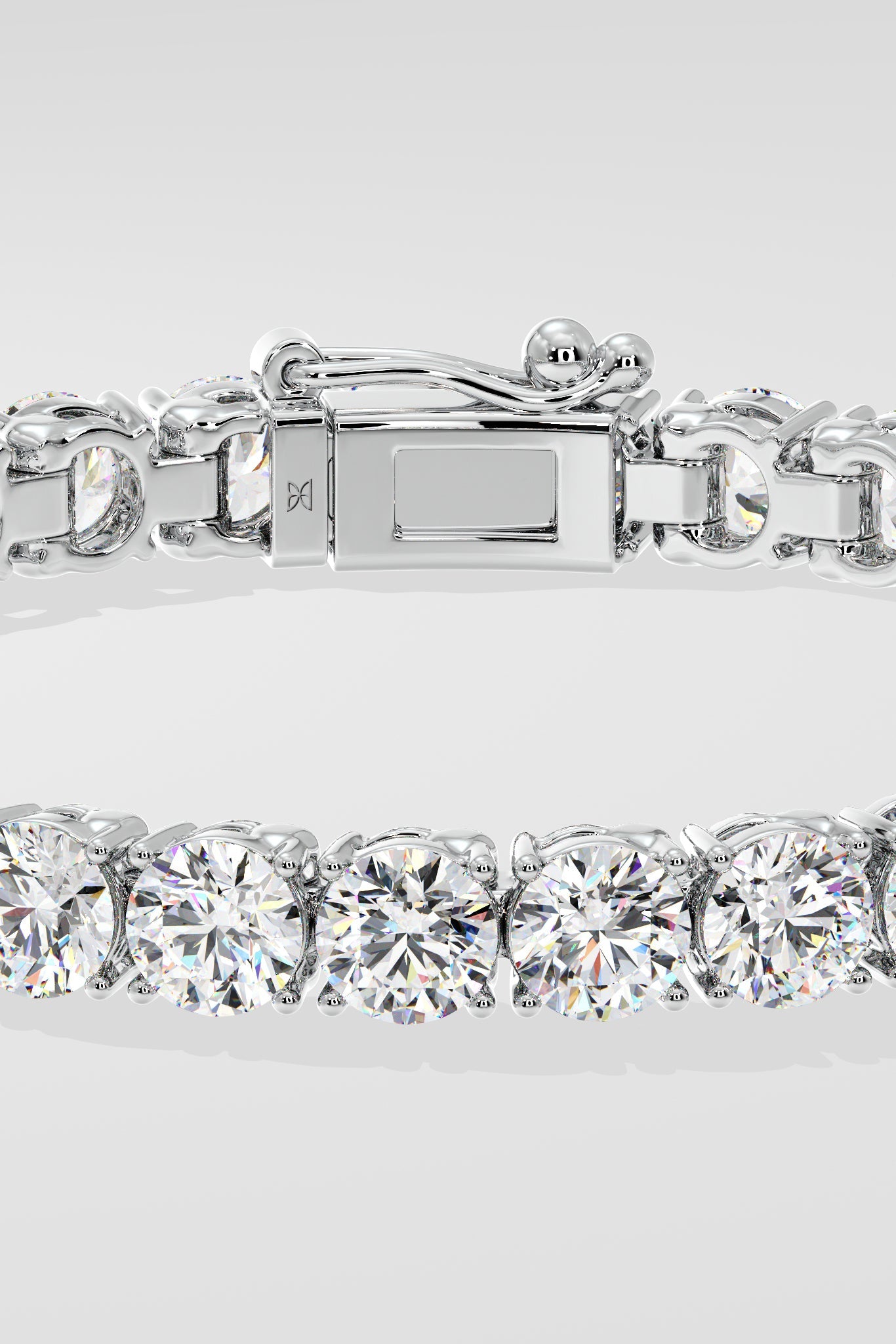 The .50 pointer Classic Round Bracelet
