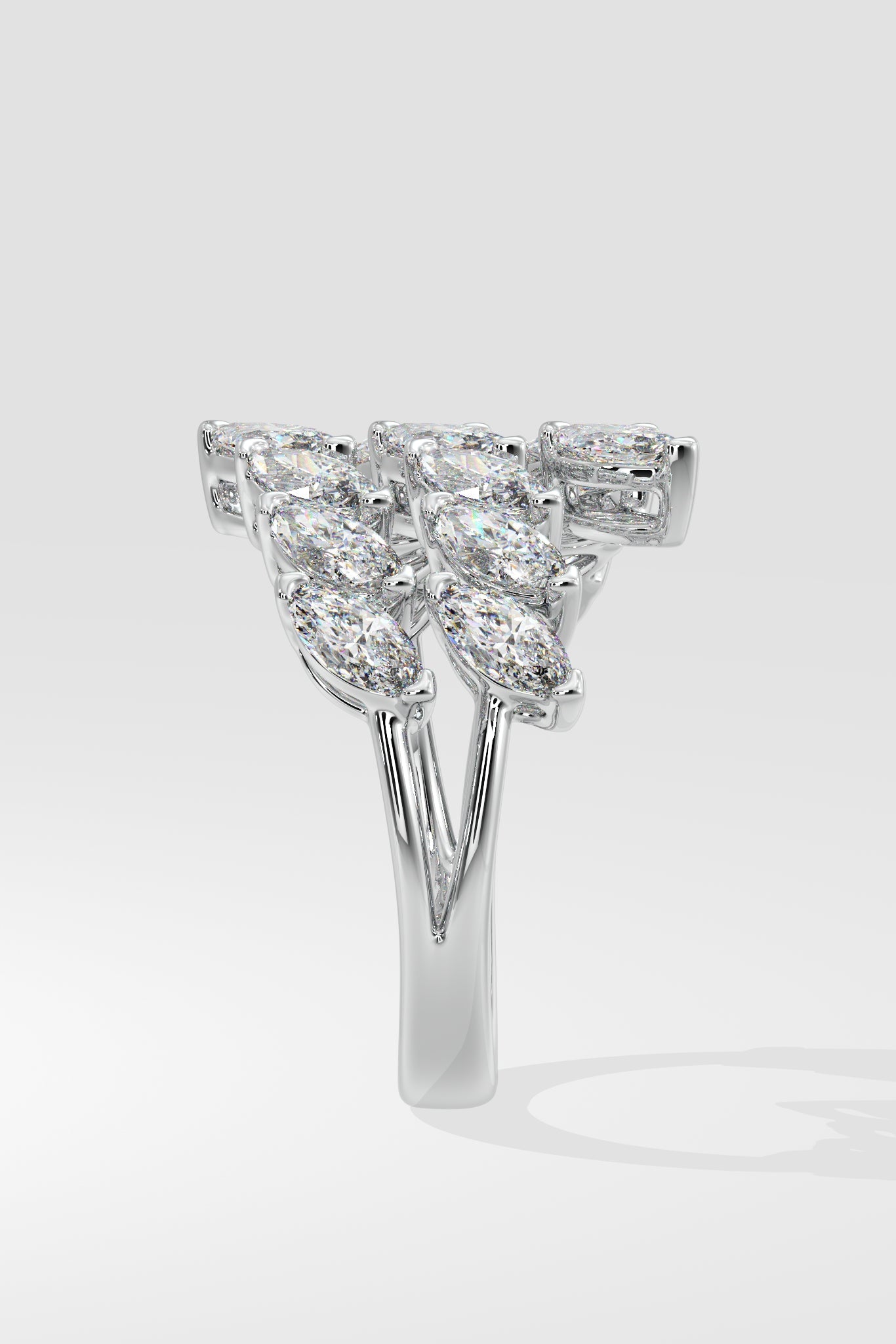 Marquee Spiral Ring