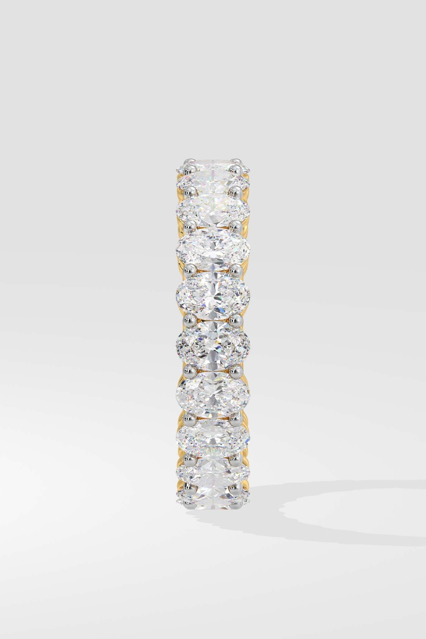 Oval Eternity Band