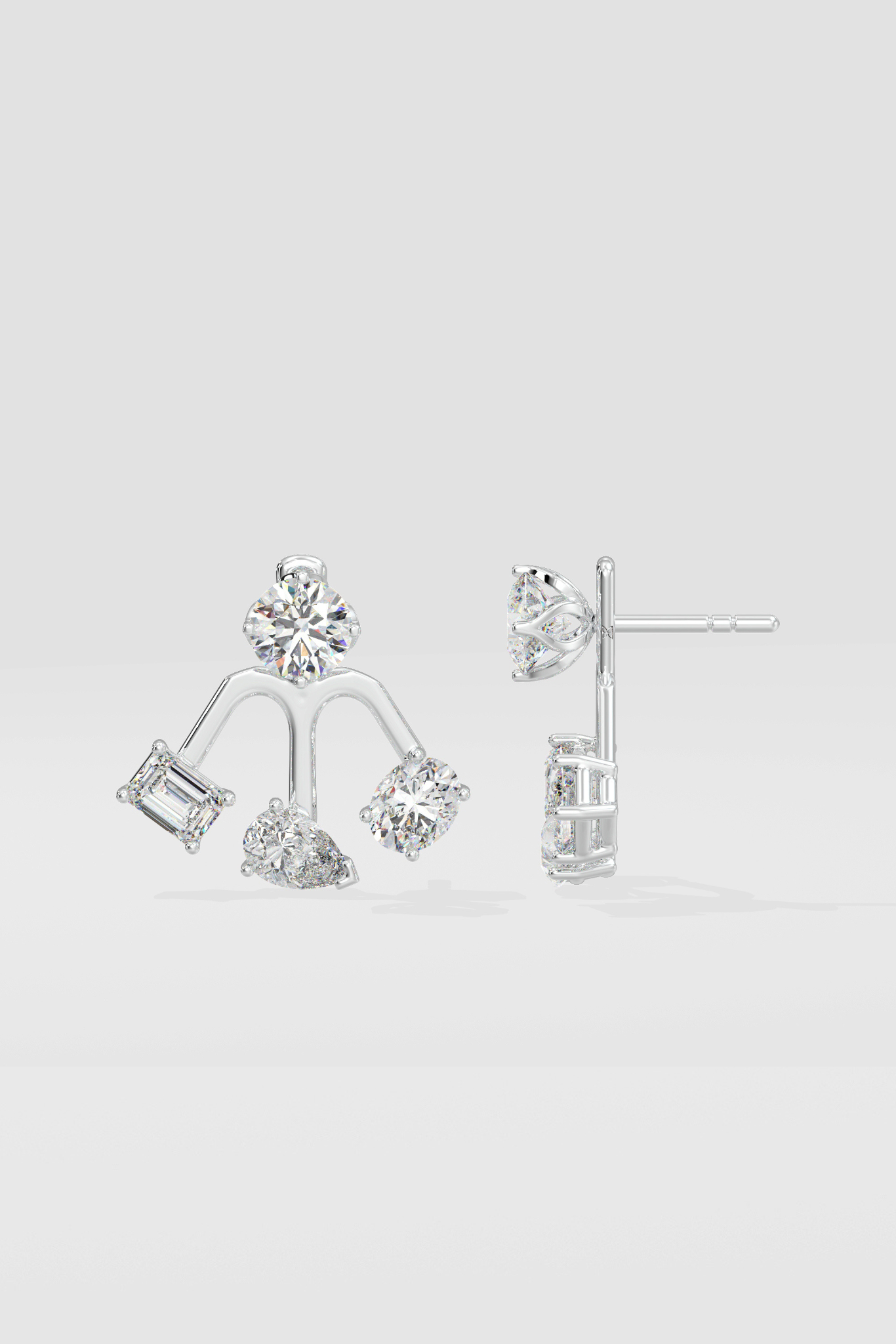 Front & Back Earrings