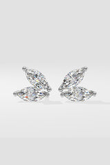 Marquise Butterfly Studs