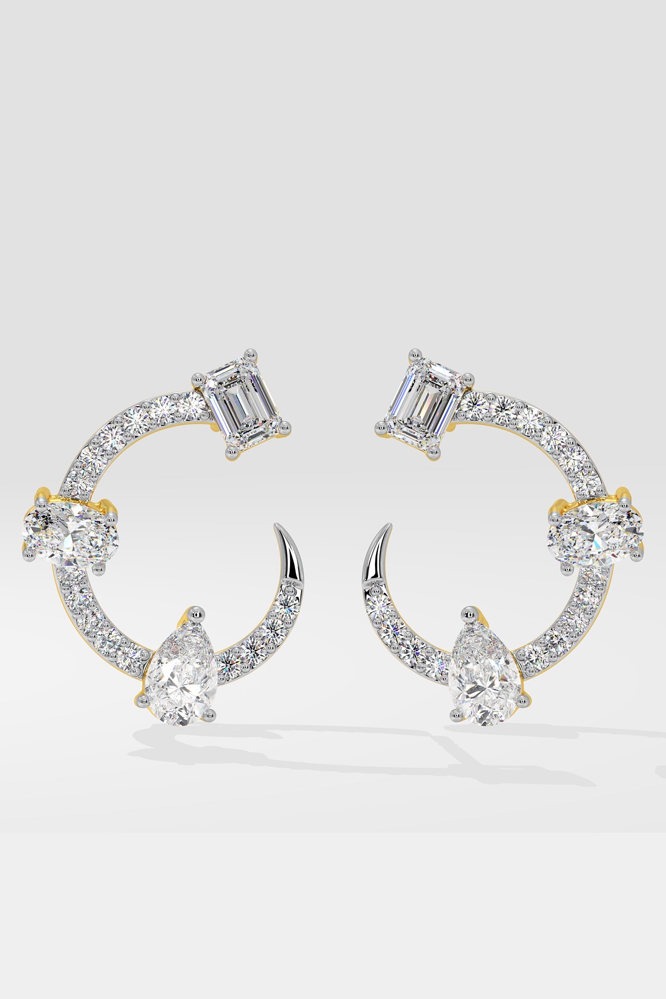 3 Stone C Hoops