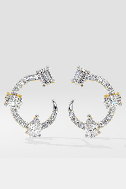 3 Stone C Hoops