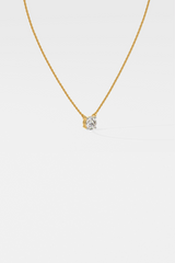 0.75 ct Solitaire Necklace