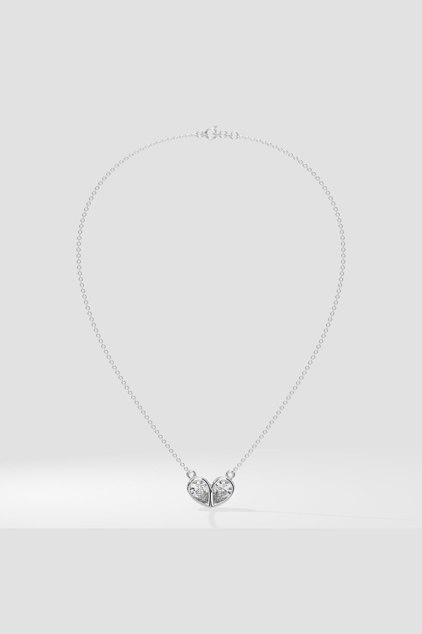 The Duo Heart Necklace