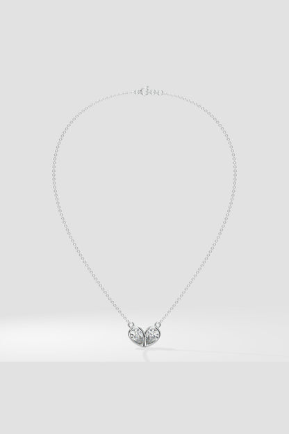 The Duo Heart Necklace