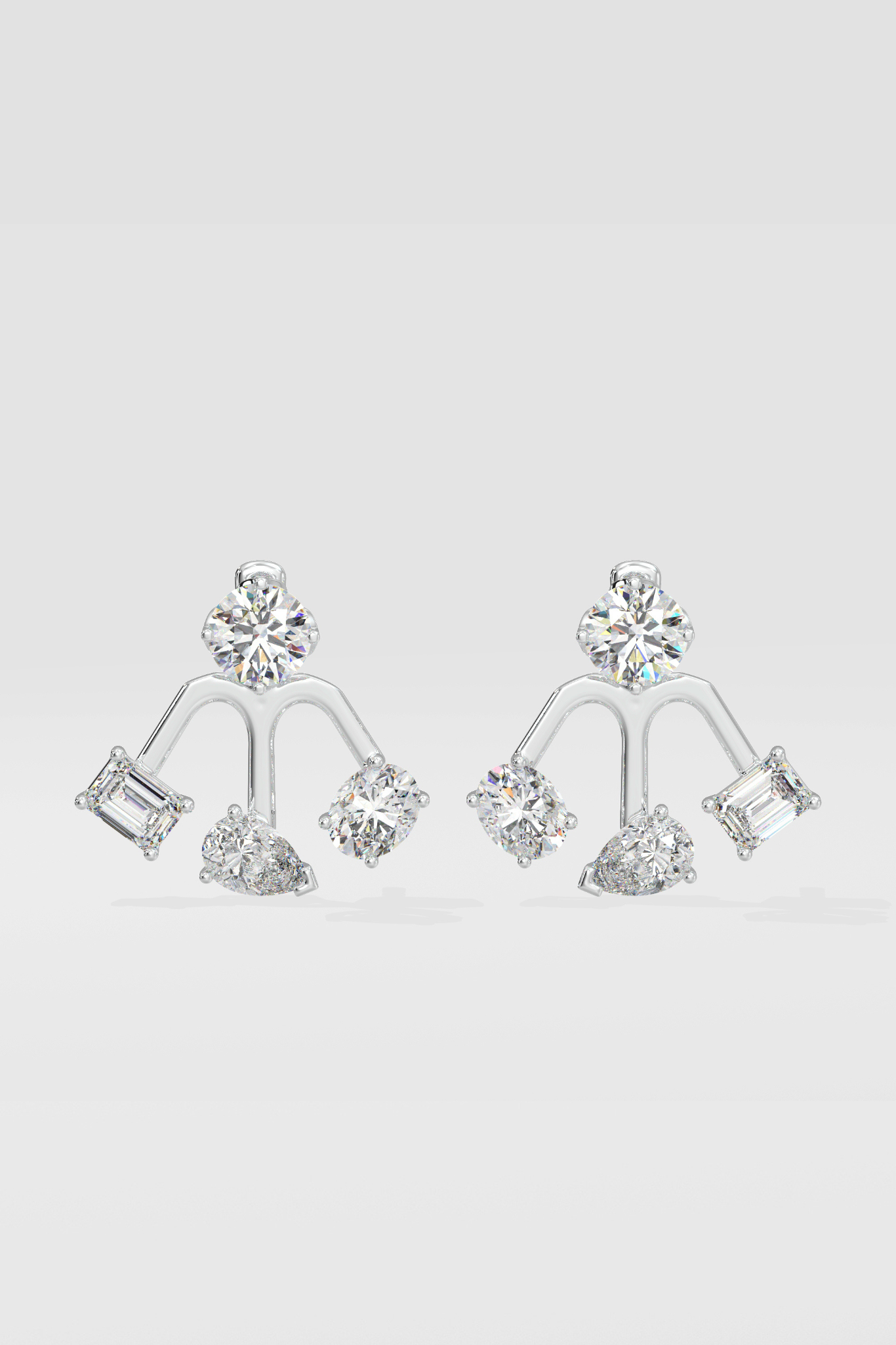 Front & Back Earrings