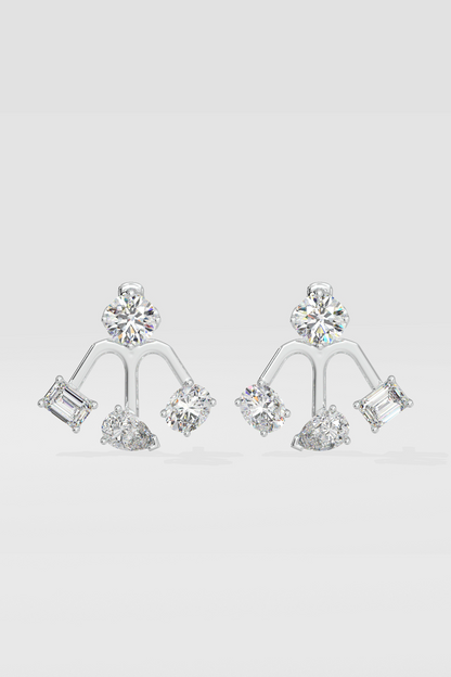 Front & Back Earrings