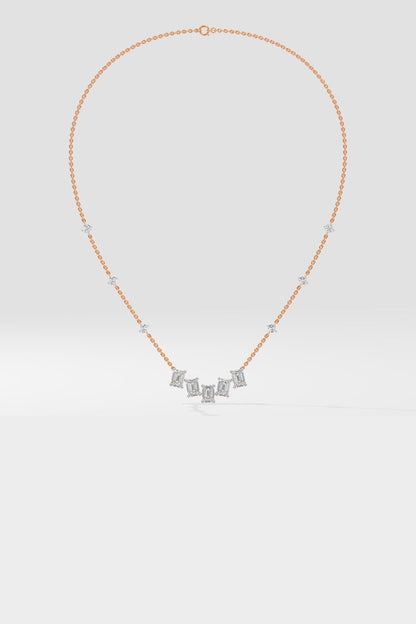 5 Stone Unity Necklace