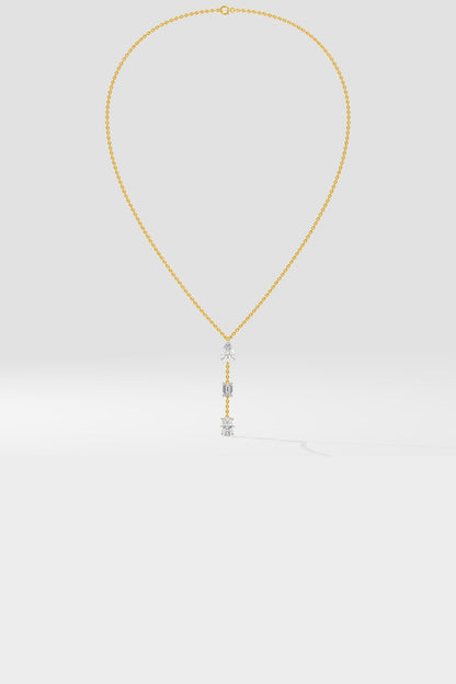 Trio Drop Necklace
