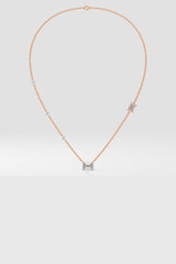 Accented Solitaire Necklace