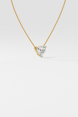 1 ct Heart Necklace