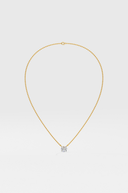 0.75 ct Solitaire Necklace