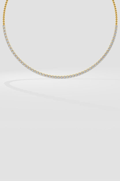 0.10 Pointer Tennis Necklace