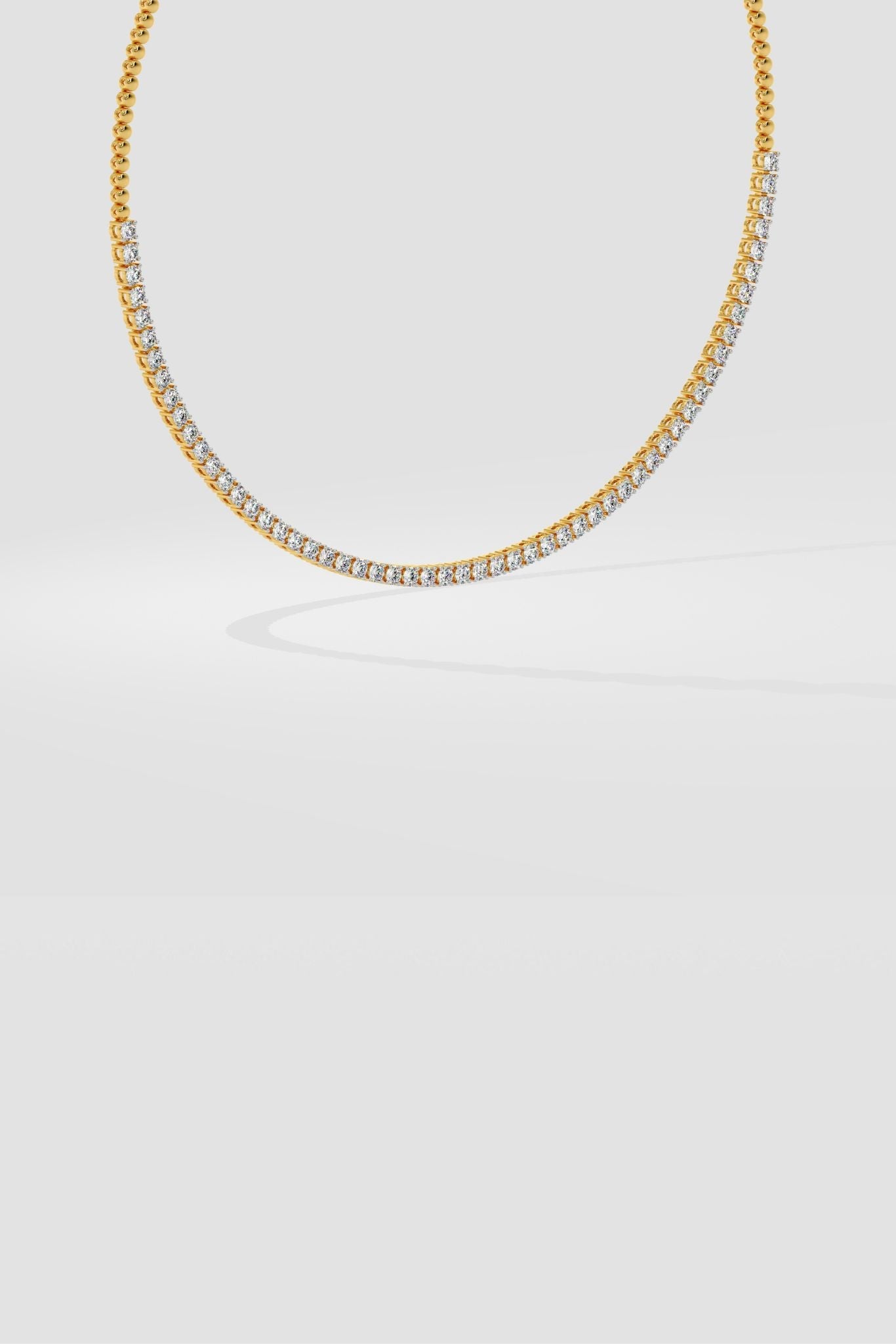 0.10 Pointer Tennis Necklace