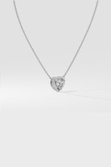 Solitaire Heart Necklace