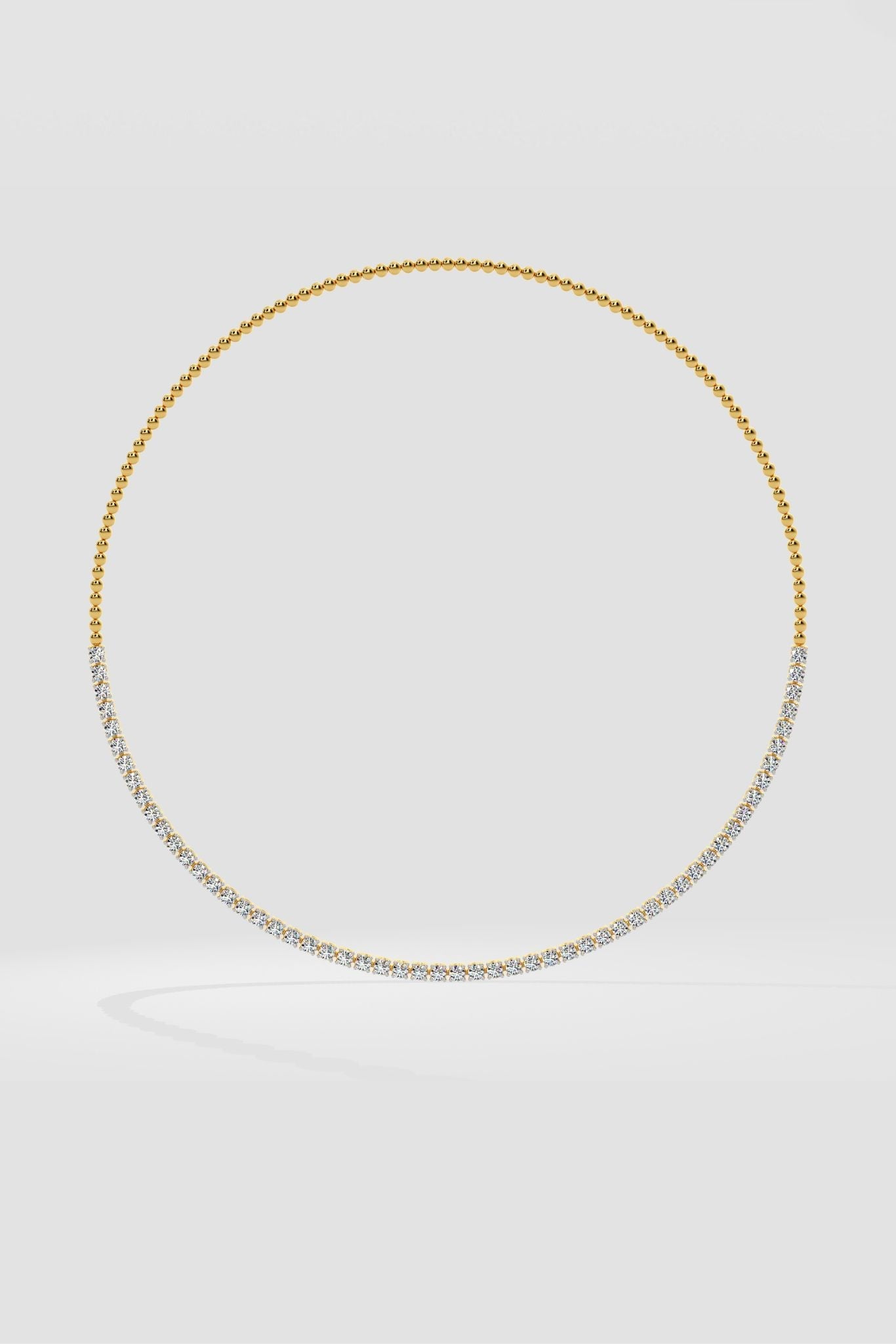0.10 Pointer Tennis Necklace