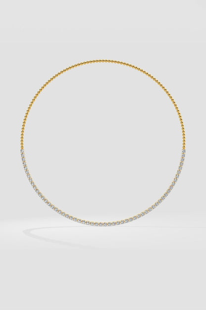 0.10 Pointer Tennis Necklace