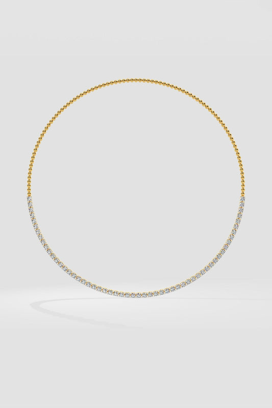 0.10 Pointer Tennis Necklace