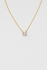 2 ct Solitaire Necklace