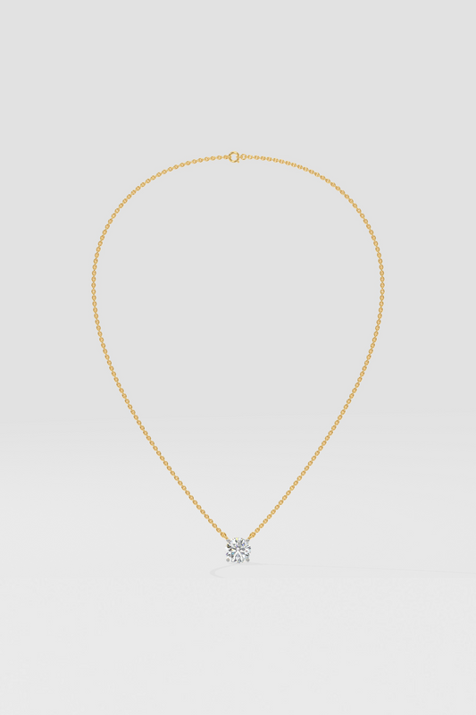 2 ct Solitaire Necklace