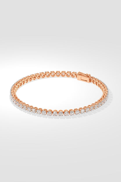 .08 Pointer Crown Tennis Bracelet