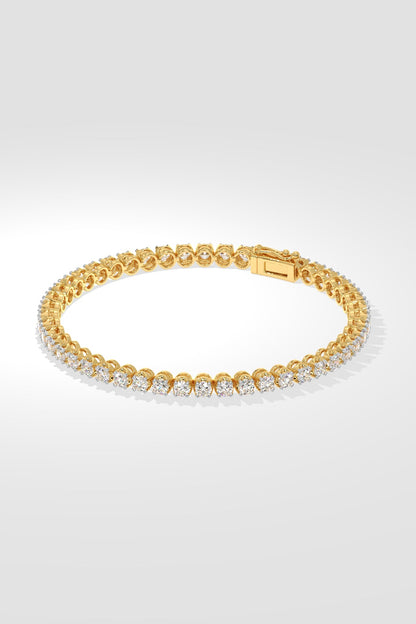 .15 Pointer Crown Tennis Bracelet