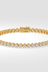 .15 Pointer Crown Tennis Bracelet