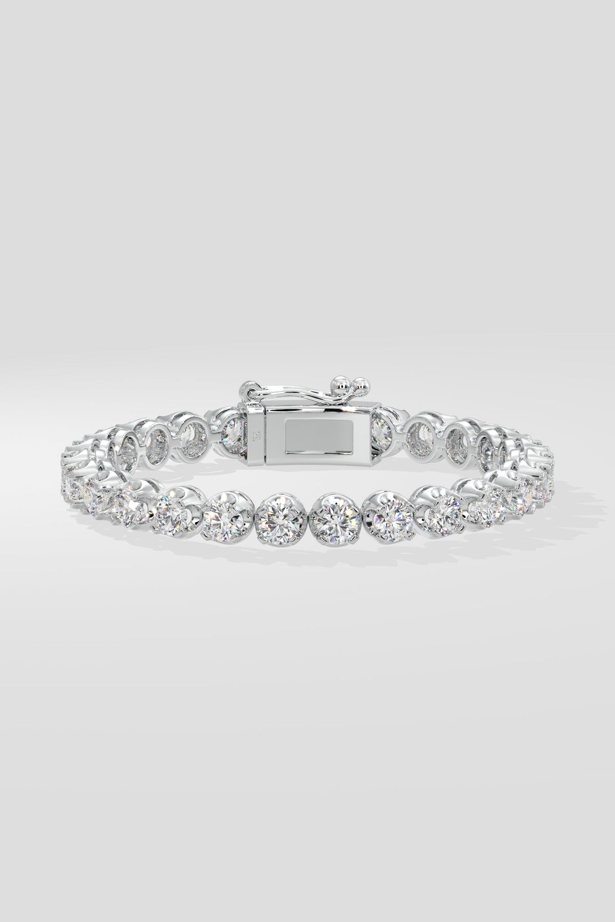 0.40 pointer Crown Tennis Bracelet