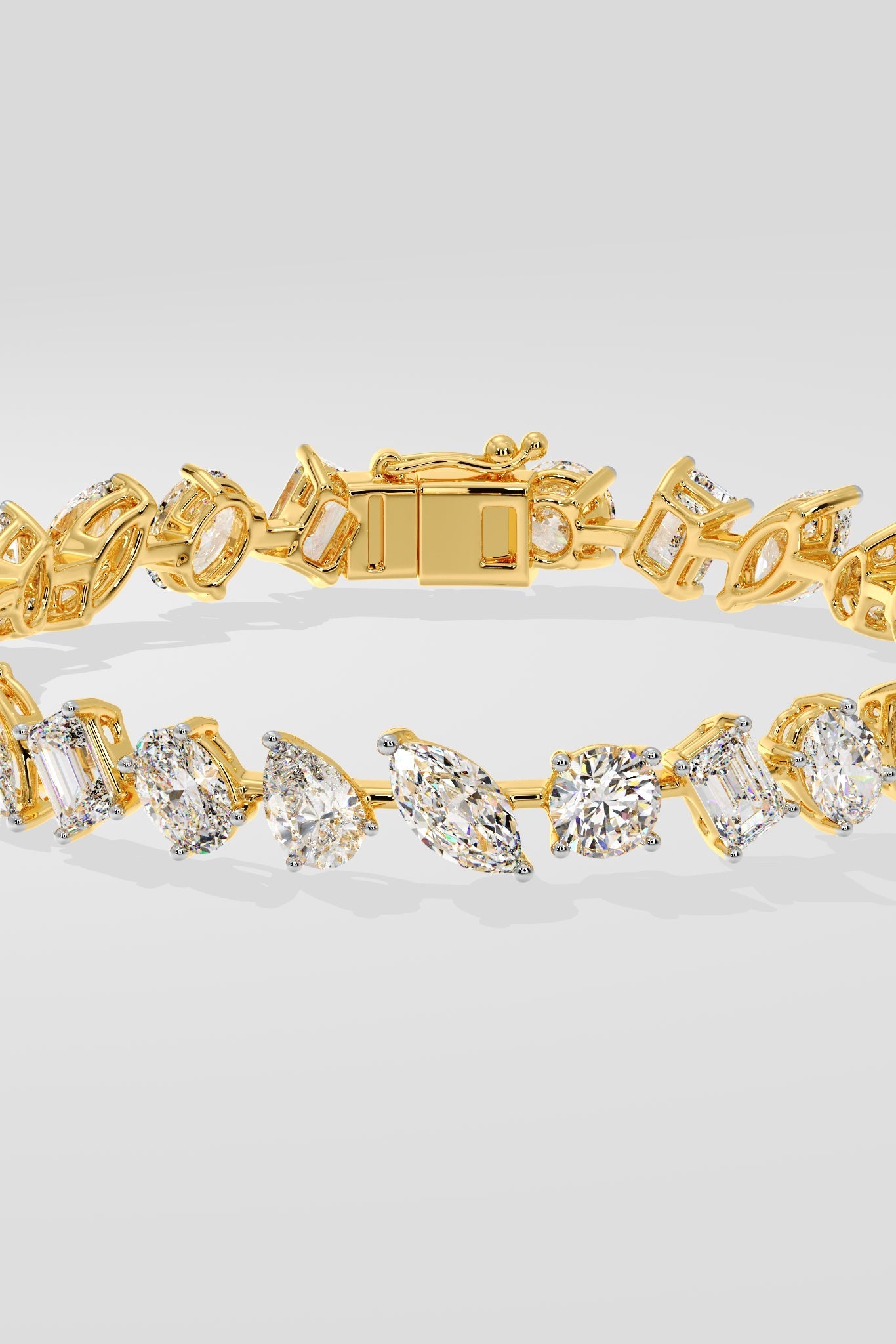 Semi-Solitaire Bracelet