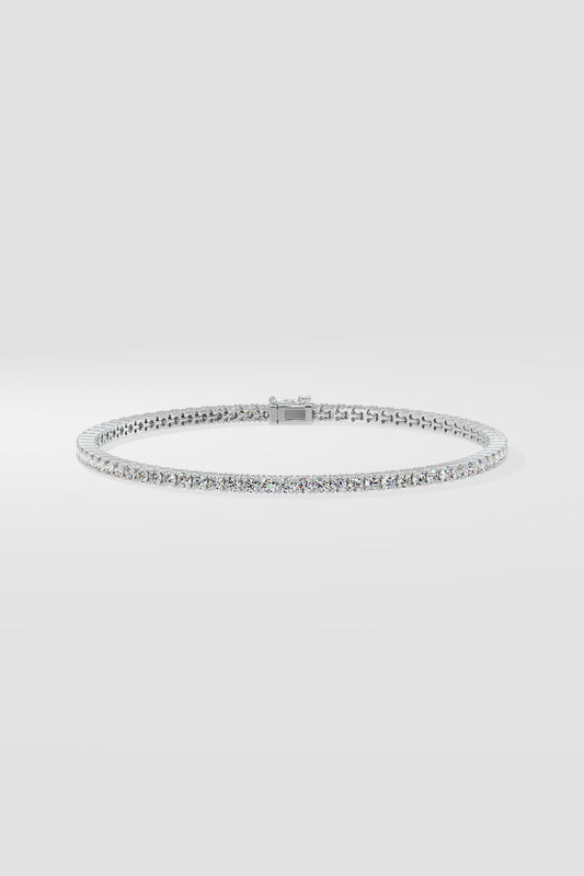 0.04 pointer Classic Tennis Bracelet