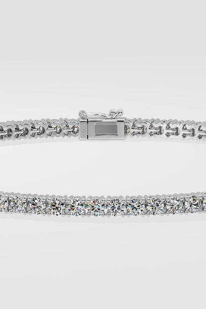 0.04 pointer Classic Tennis Bracelet