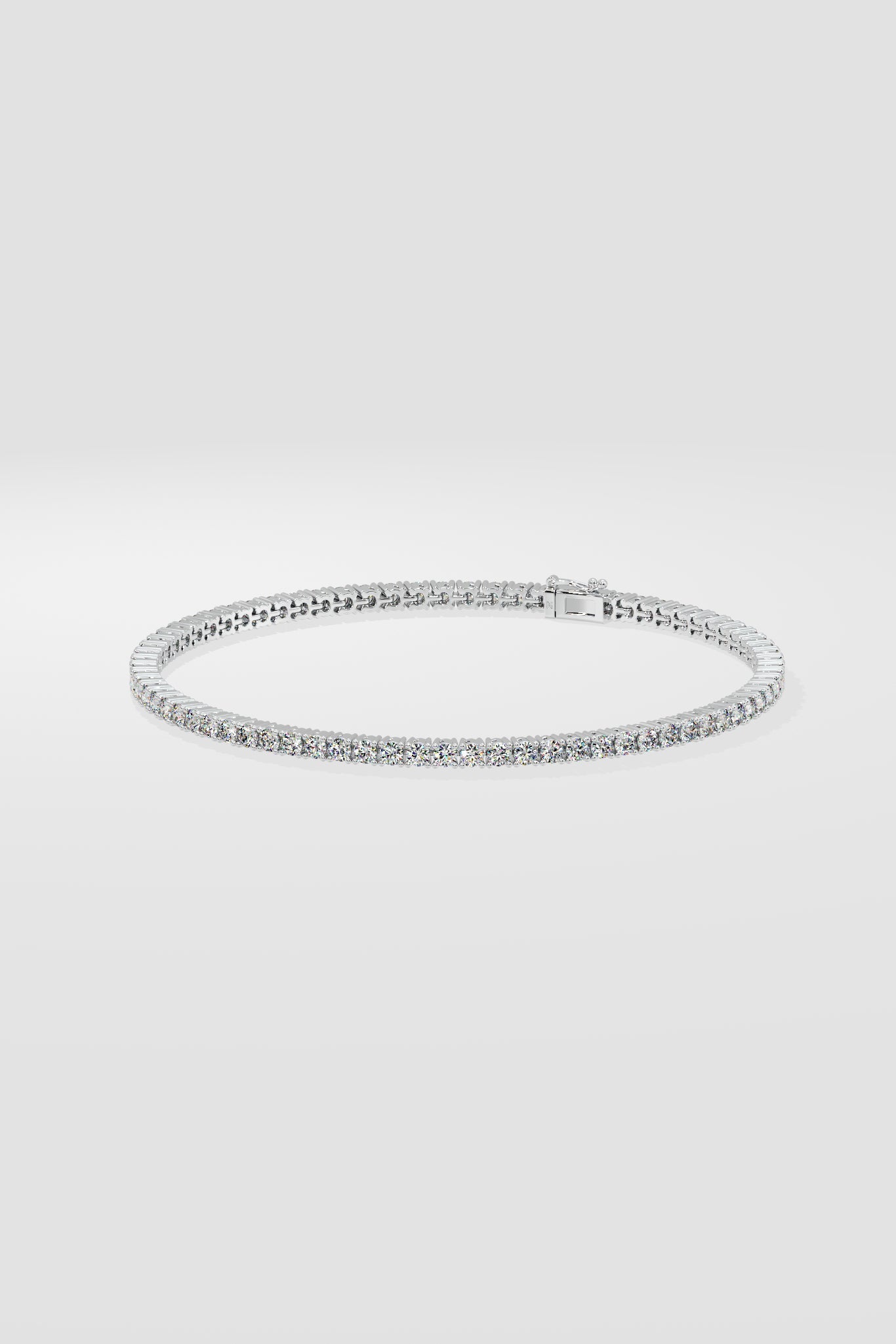 0.04 pointer Classic Tennis Bracelet