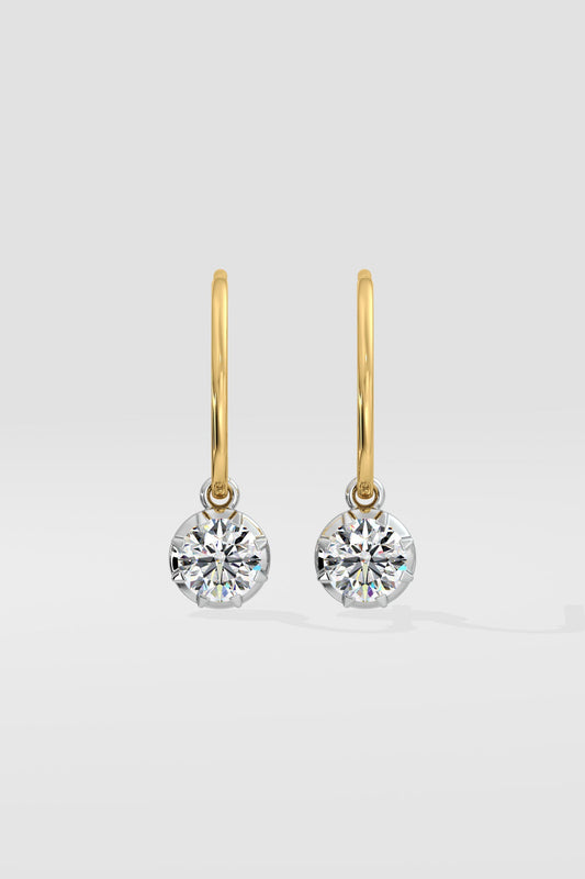 Two-Tone Diamond Drops