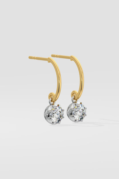 Two-Tone Diamond Drops