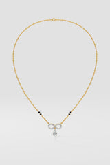 Infinity Pear Mangalsutra