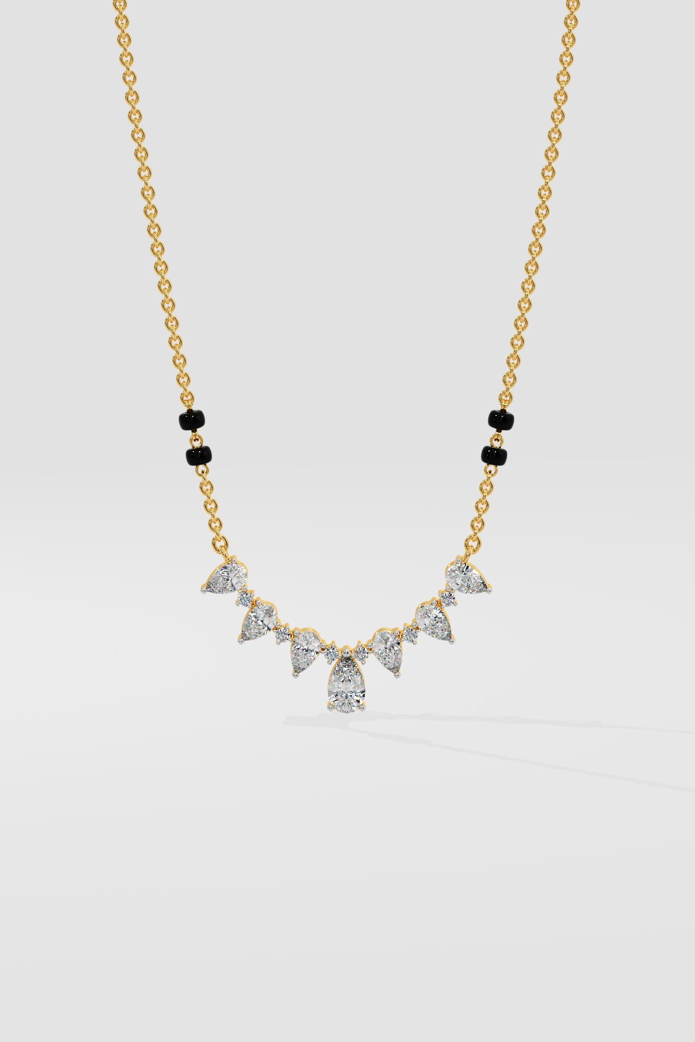 Seven Stone Mangalsutra