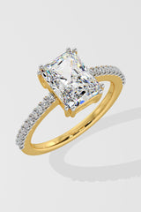 2 ct Radiant Solitaire Ring