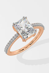 2 ct Radiant Solitaire Ring