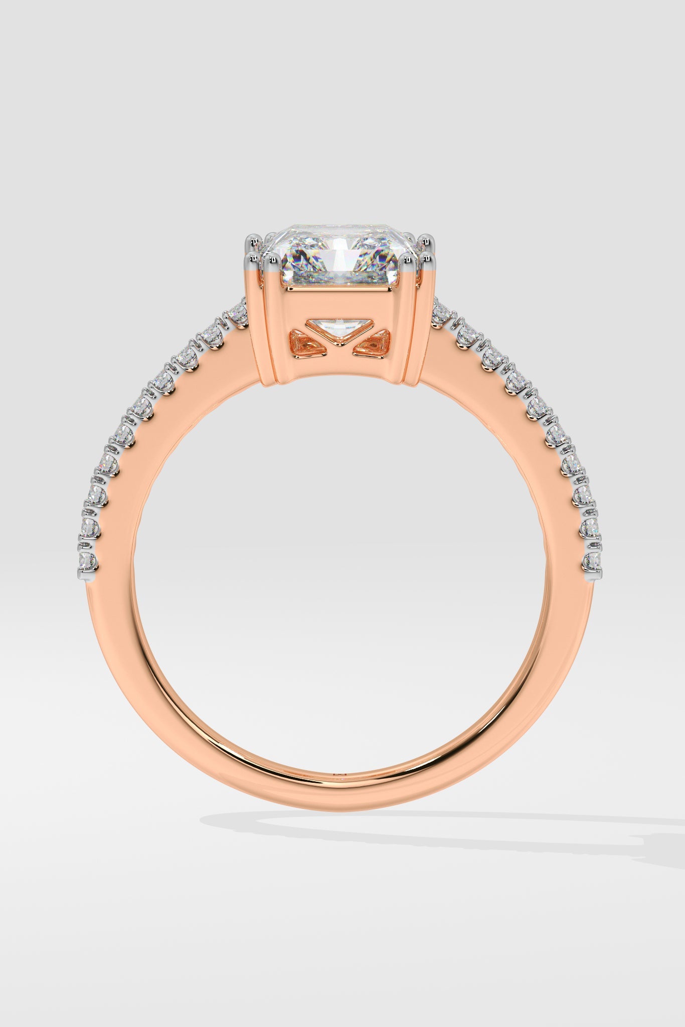 2 ct Radiant Solitaire Ring