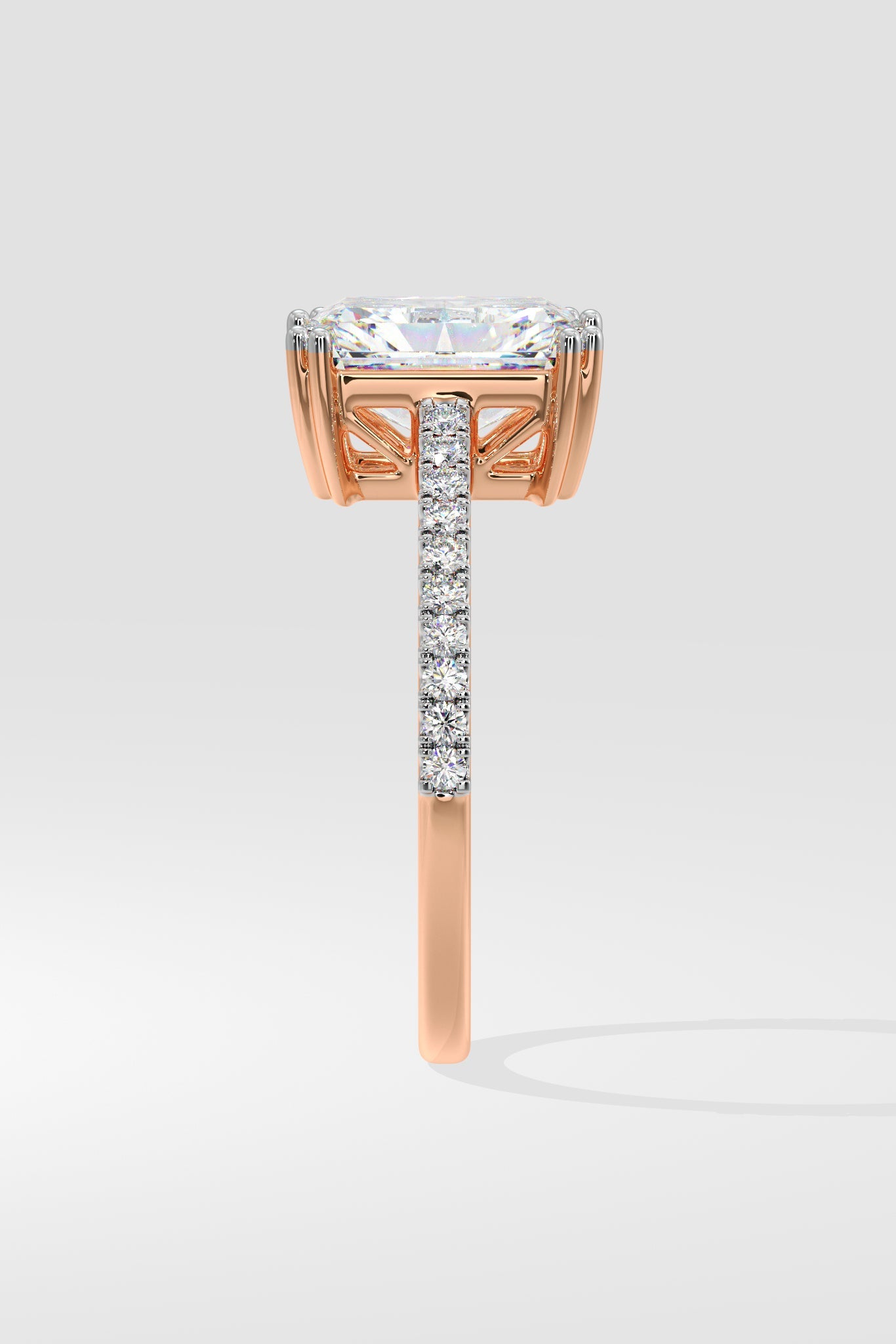 2 ct Radiant Solitaire Ring