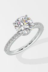 2 ct Secret Halo Ring