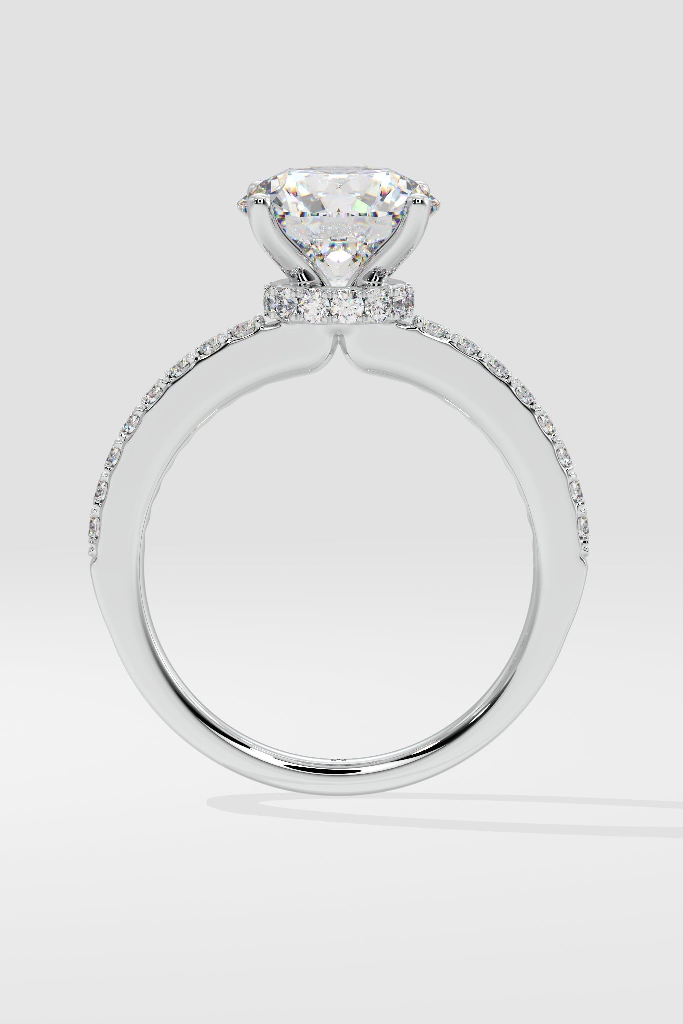 2 ct Secret Halo Ring