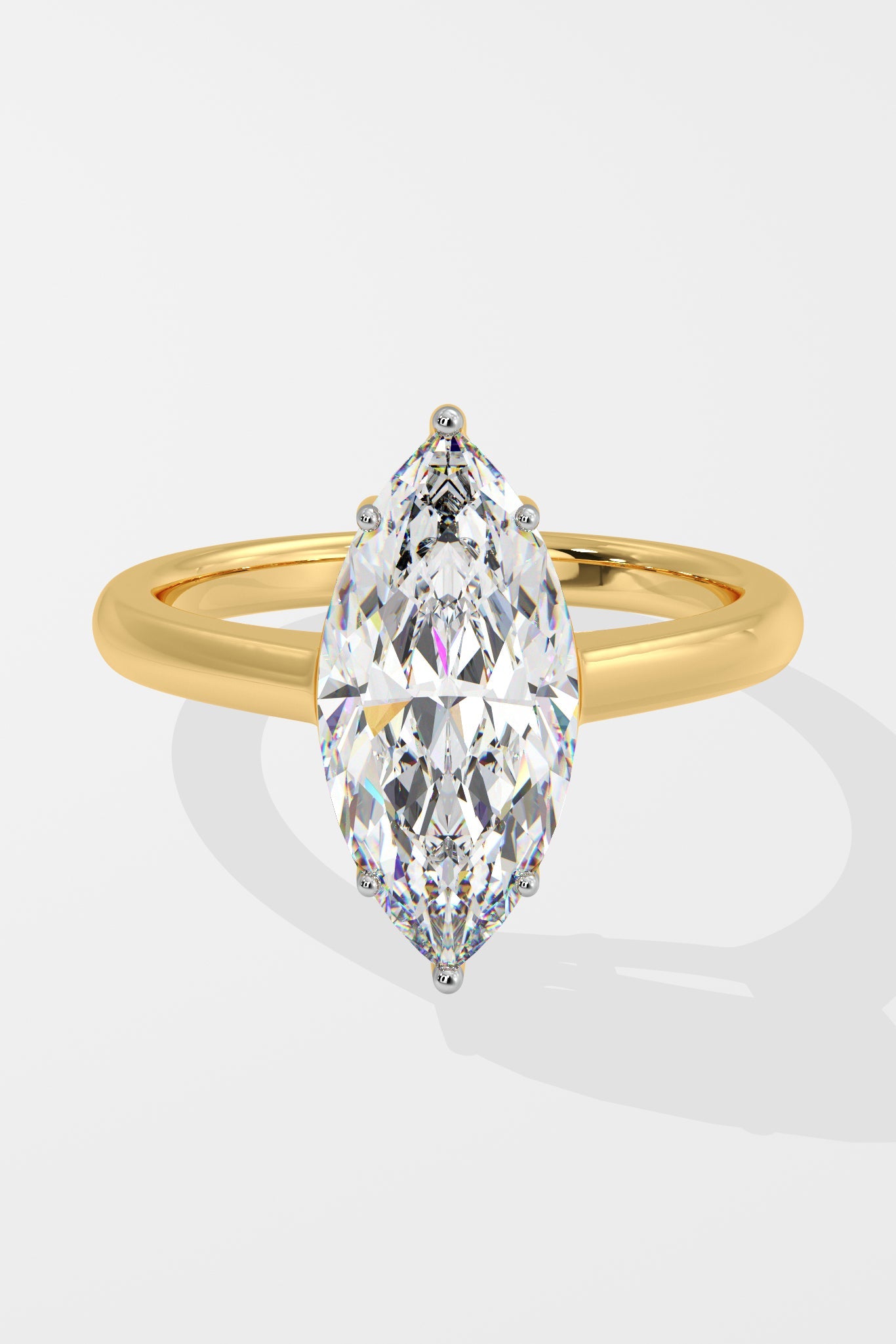 3 ct Marquise Solitaire Ring