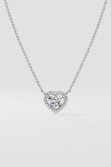 Solitaire Heart Necklace