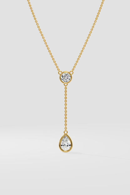 1 ct Lariat Drop Necklace