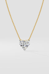 1 ct Heart Necklace