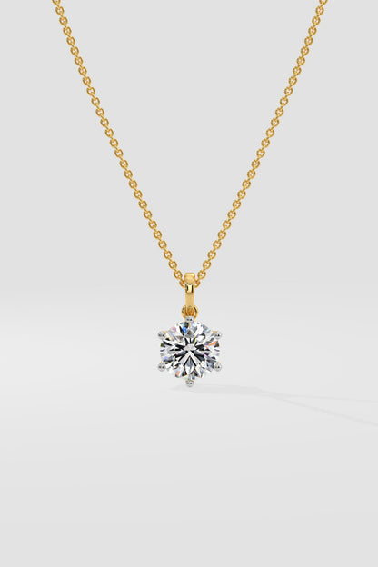 1.5 ct Solitaire pendant