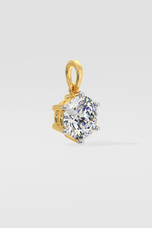 1.5 ct Solitaire pendant